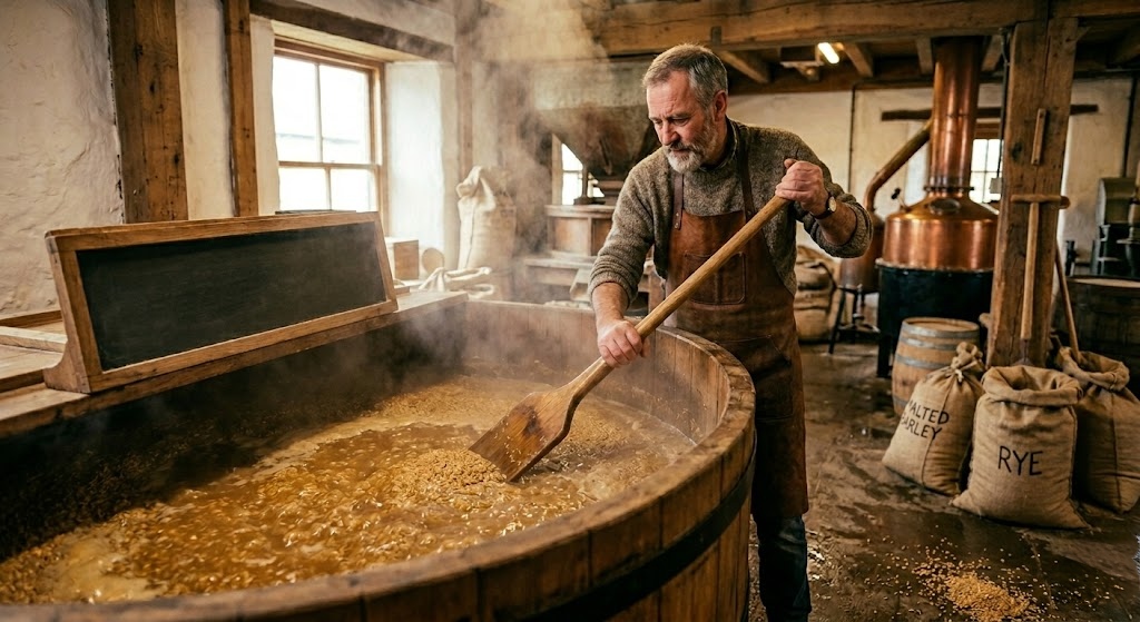Grihy whisky representing authenticity and premium craftsmanship