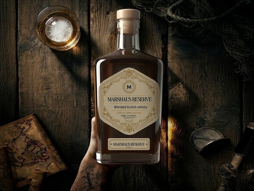 Grihy Whisky Collection featuring premium whisky bottles